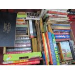 Books - Wisden 1950 Annual, scrapbook, annuals, American Comics, Twikker, Milligan Milestones, etc:-