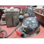 Texolex Miners Helmet, with Oldham Type T battery pack.