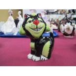 Lorna Bailey - Growler the Cat, 13cm high.