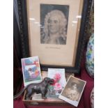 Early XX Century Postcards, Christmas cards, nutcrackers in the form of as dog, (patent no. 273480),