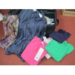 A Large Collection of Ladies Knitwear, including Luisa Cerano, Mondi, Lochmore Cashmere, Oui, etc.
