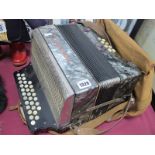 Hohner Sonora I Accordion, with fabric carry case.