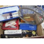 Cutlery, Pinking Shears, Thermometer, Food Cover, etc:- One Box