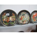Fourteen Russian Fairytale Collectors Plates.