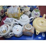 James Kent, Wade and Other Teapots, Sadler tea canisters, etc:- One Tray