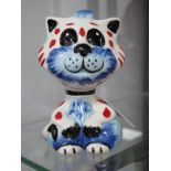 Lorna Bailey - Tad the Cat, 12.5cm high.