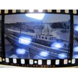 35mm Railway Slides, mounted and unmounted, many hundred's:- One Box