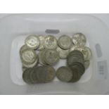 Approximately Three Pounds (Total Face Value) of Pre-1947 Two Shillings/Florins, all from