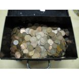 A Collection of Mainly G.B. Pre-Decimal Copper Coins, denominations of Farthings, Half Pennies and