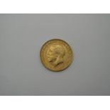 George V Half Sovereign 1913,(4.0g)