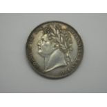 George IV Halfcrown, 1821, (14.1g), high grade.