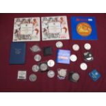 A Collection of Predominantly G.B. Decimal Coins, to include Royal Mint Commonwealth Games