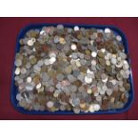A Quantity of Overseas Base Metal Coins, many countries represented including Germany, Belgium,