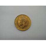 George V Full Gold Sovereign, 1911, (8.0g)