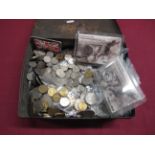 A Quantity of G.B. Pre-Decimal and Decimal Base Metal Coins, assorted denominations.