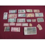 In Excess of Twenty Banknotes, Government Notes, to include Bank of England five pounds,