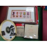 A WWII Set of Five Medals, comprising 1939/45 Star, Africa Star with 1st Army Bar, Italy Star,