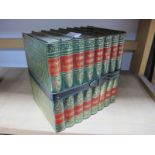 An Original Huntley and Palmer Biscuit Tin, in the form of a 'Strapped Set of Eight Books'.