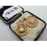 Medals, W.M.D.L Senior Champions 1918-19, W and D.C.C 1923 'W. Neal', both hallmarked 9ct gold,