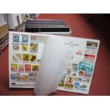 A Large Quantity of Cinderella Stamps, in ten medium stockbooks, all periods of revenue, poster,