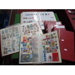 A Carton with Six Stockbooks Housing a Commonwealth and World Collection of Mainly Used Stamps,