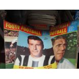 Charles Buchan's Football Monthly Magazines, complete year runs, 1963, 64, 65, 69, 70. 70, 71 and