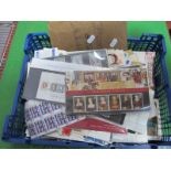 An Accumulation of GB Queen Elizabeth II Pre Decimal Blocks of Commemorative's, decimal stamps