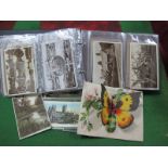 An Album of Mainly Early XX Century Picture Postcards, mainly comic such as Mabel Lucie Attwell