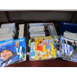 Sheffield Wednesday Programmes, 1990's to date, large quantity:- Three Boxes.