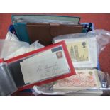 A Large Collection of GB PHQ Cards, flown covers FDC's and a few earlier Queen Victoria covers,
