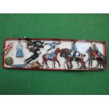 A Small Quantity of Solid Military Style Figures, including mounted mainly XIX Century themes.