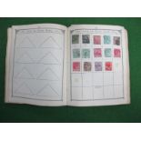 A Lincoln Stamp Album, with a mainly used collection of World stamps from Queen Victoria with very