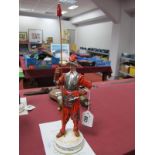 A Michael J Sutty China Figure of Pikeman The Honorable Artillery Company from the City of London