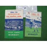 F.A. Cup Final Programmes, 1951 Blackpool v. Newcastle, 54 Preston v. West Brom. (2)