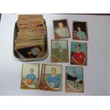 A & B.C Turquoise Back 'Make A Photo' Football Cards, approximately 166.