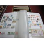 A Carton of World Stamps in Seven Stockbooks, Countries include USA Russia, Switzerland, Sweden,