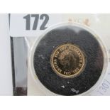 Queen Elizabeth II Half Sovereign, 2017, accompanied by Certificate of Authenticity.