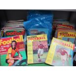 Charles Buchan's Football Monthly Magazines 1951-73, large quantity:- Three Boxes