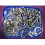 A Mixed Lot of Assorted Modern Celtic Style and Other Costume Jewellery:- One Tray