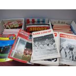 Sheffield United Programmes - large quantity 1970's to 93 County Cup, Testimonial, minor cups noted.