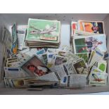 A & BC Cards Footballers. Yellow Back (23) Flags (25) Planes (approx 98), Chix, tea cards and