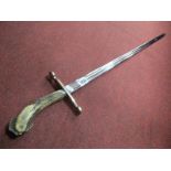 Double Sided Sword, with antler handle.