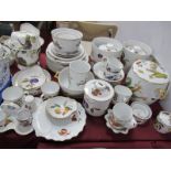 A Large Collection of Royal Worcester 'Evesham' Oven to Table Pottery, including storage jars,