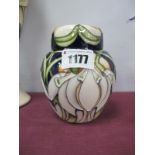 A Moorcroft Pottery Ginger Jar, painted in the 'Galanthus' design by Vicky Lovatt, shape 769/4,