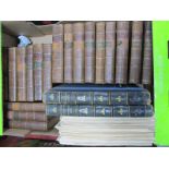 Connoisseur Plates, in two volumes, Ouvres De Rousseau 1772, nineteen volumes, etc:- One Box