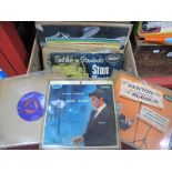 Jazz Studio 33rpm Album 1-2, Ella Fitzgerald and other LP's etc:- One Box