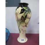 A Moorcroft Pottery Vase, painted in the Sissons Gallery 'Ghislaine' design by Rachel Bishop,