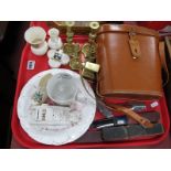 Rotherham Crested WWI Tank, Q. Victoria Diamond Jubilee commemorative ware, razors, stainless