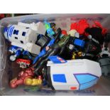A Large Quantity of Action Figure Toys and Related Items.