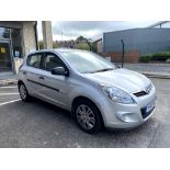 [YP10 RKE] 2010 Hyundai i20 1.2 petrol Classic 5-door Hatchback in Silver, 13k Miles, MOT Expires